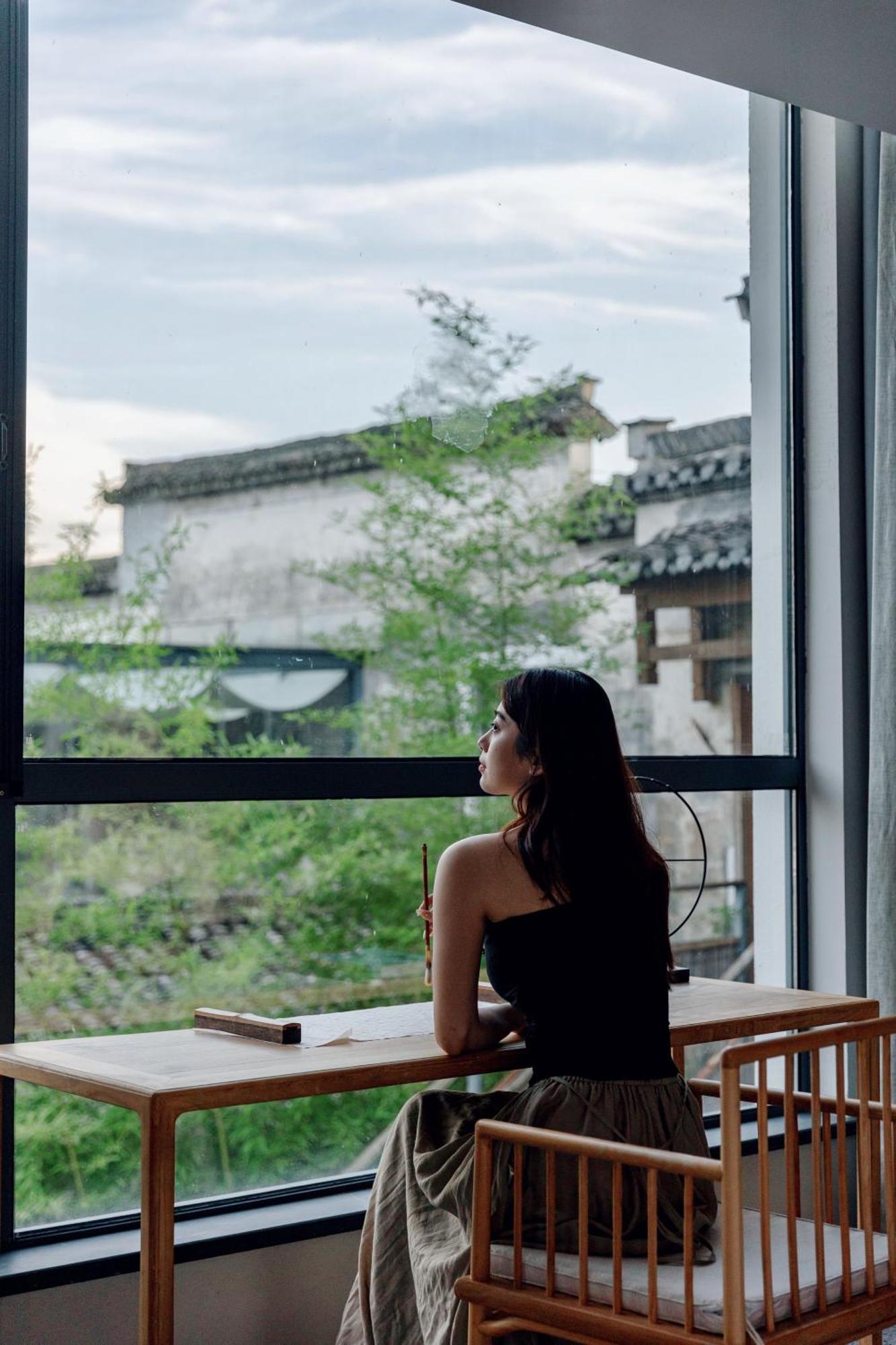 Hongcun Old Street Country House Monts Huang Extérieur photo