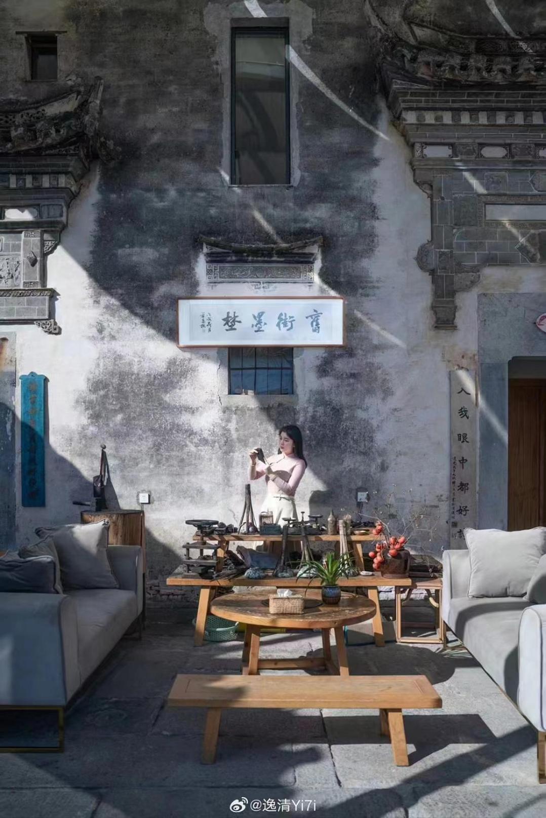 Hongcun Old Street Country House Monts Huang Extérieur photo